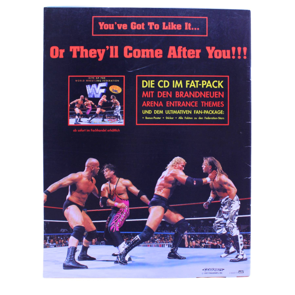 WWE Magazin Nr. 5 (1997) – Bret Hart & Bart Simpson | WWF Ehapa | hoppla-stuff.de